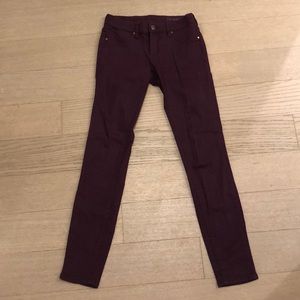 BLANK Skinny Jeans - Eggplant Purple